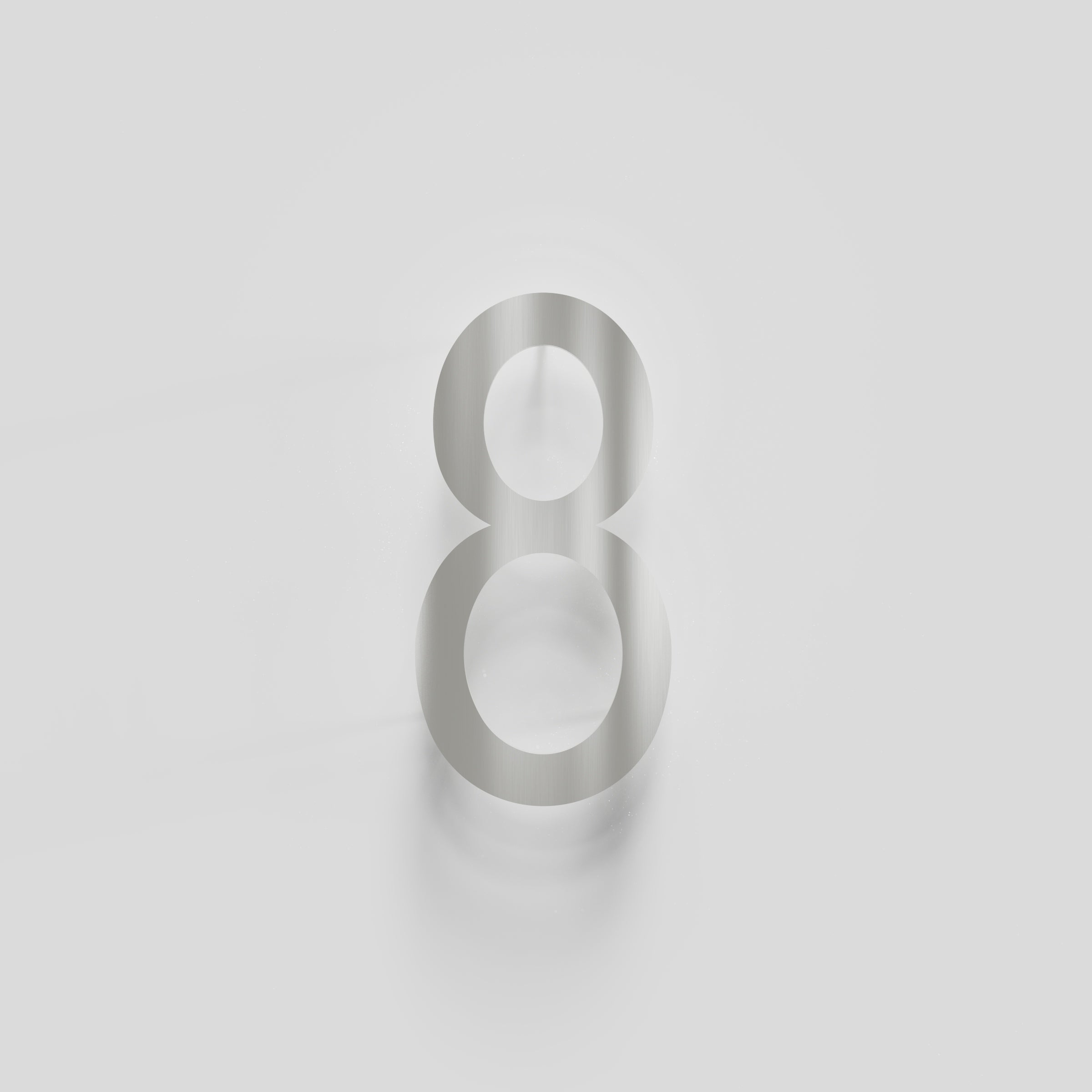 Chiffres flottants d'adresse civique de 10 pouces [1711]