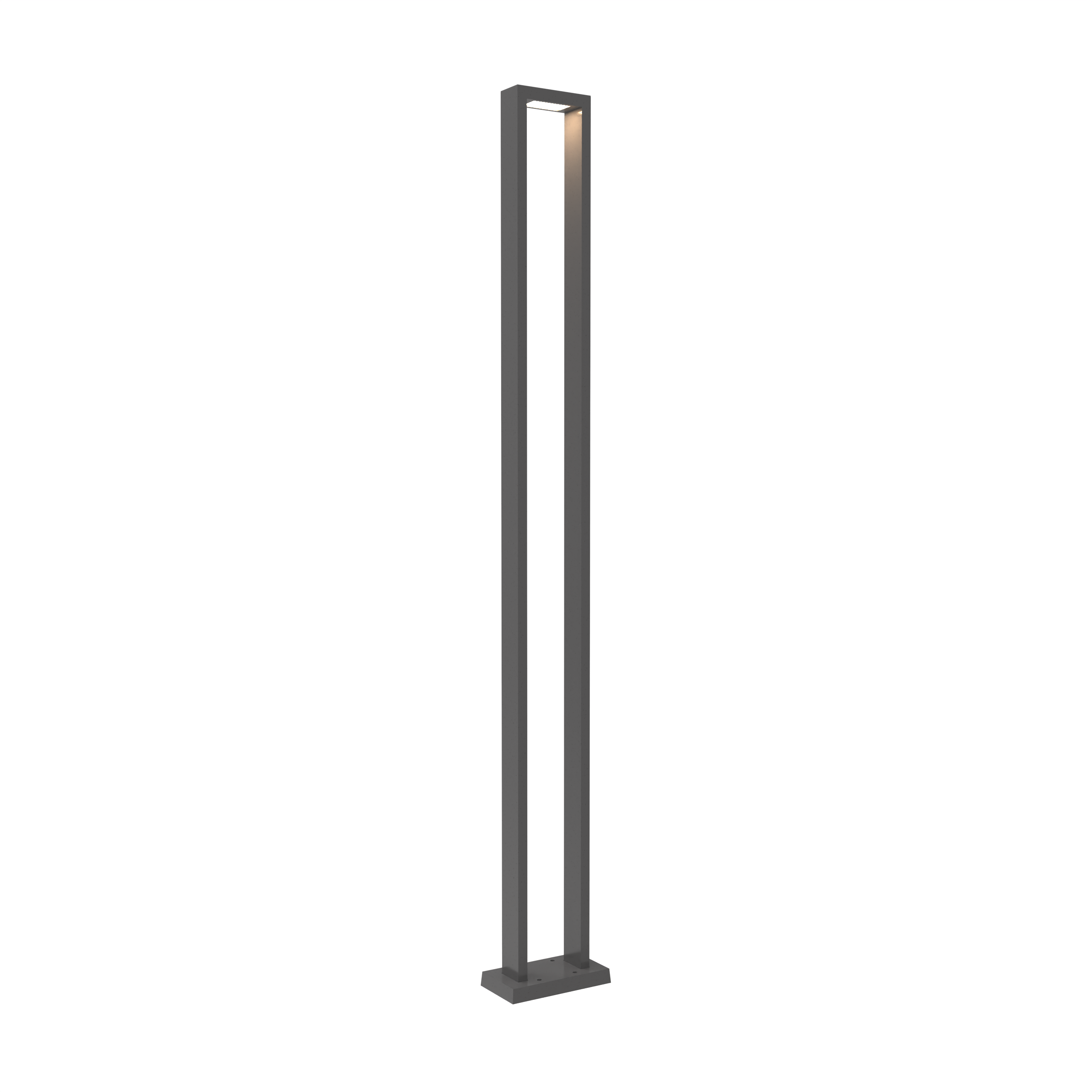 Tampa • Luminaire extérieur style poteau au DEL intégré [11130]