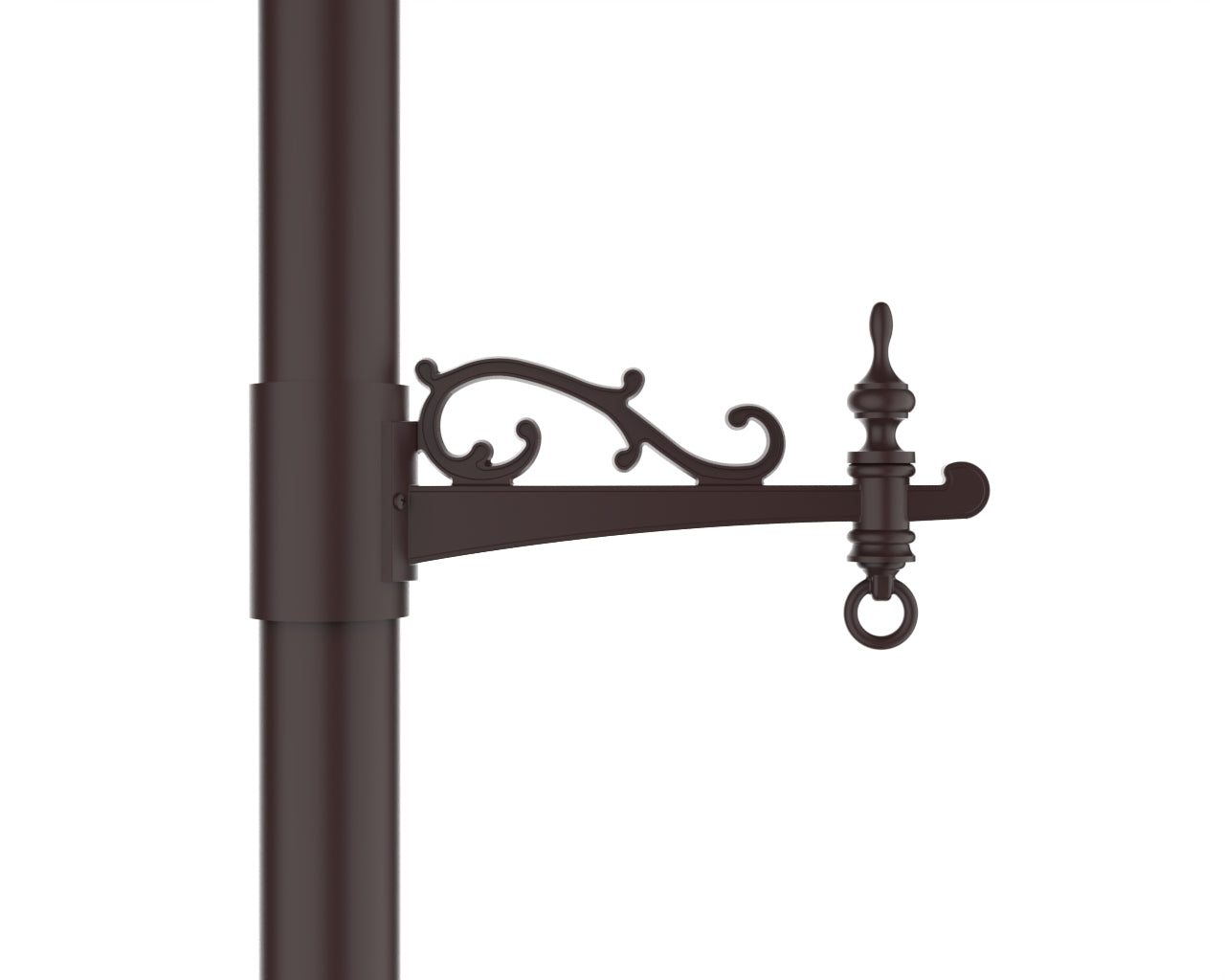 Bras-support de jardinière pour poteaux 3" - 1122