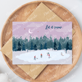 Let it Snow Greeting Card