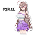 Z7: Nana Spring Fit Sticker