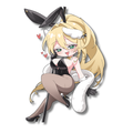 NIKKE: Bunny Girl Rupee Keychain