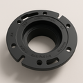 LESSO 4×3 ABS Closet Flange — Hub with Adjustable Plastic Ring | ASTM D2661, CSA B181.1, cUPC