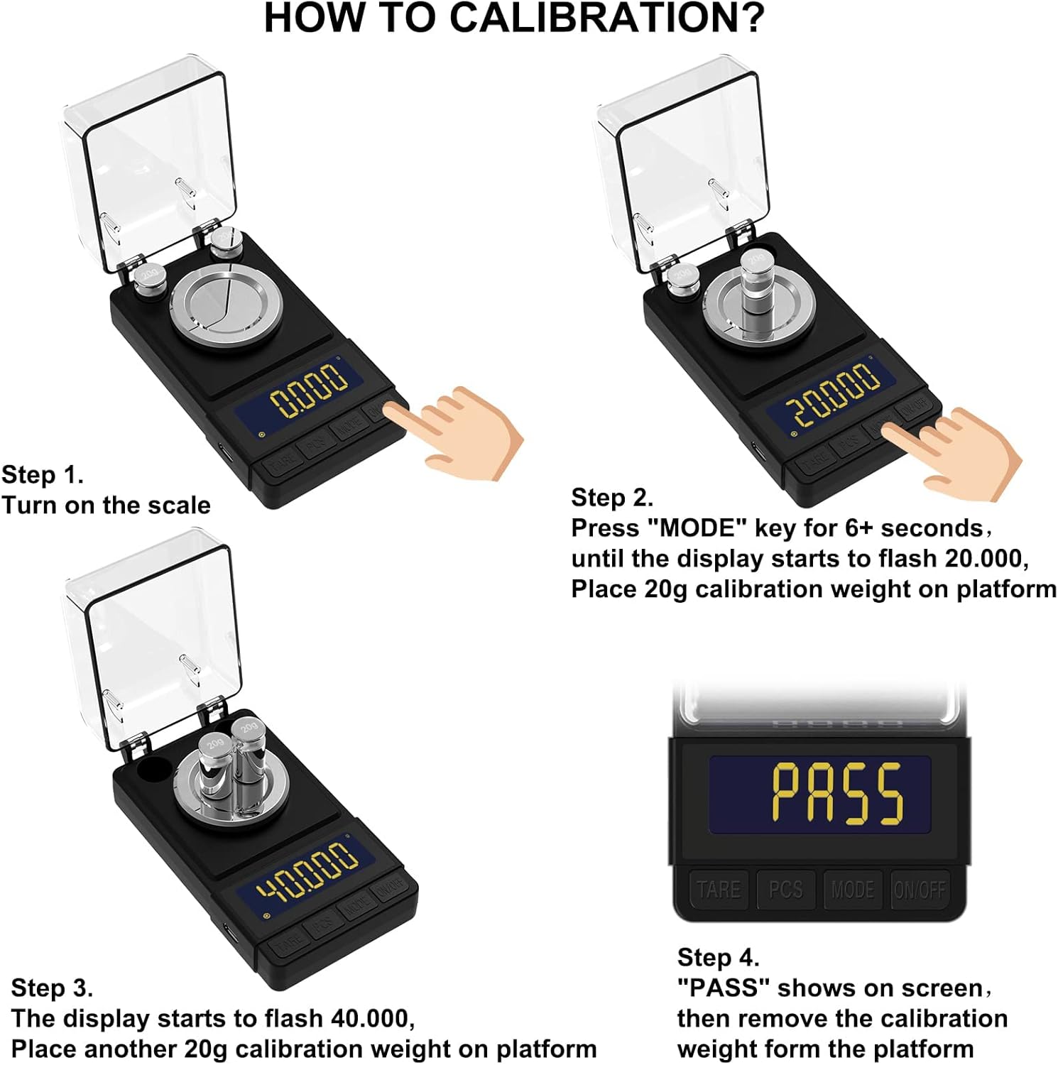 DIGITAL MILLIGRAM SCALE