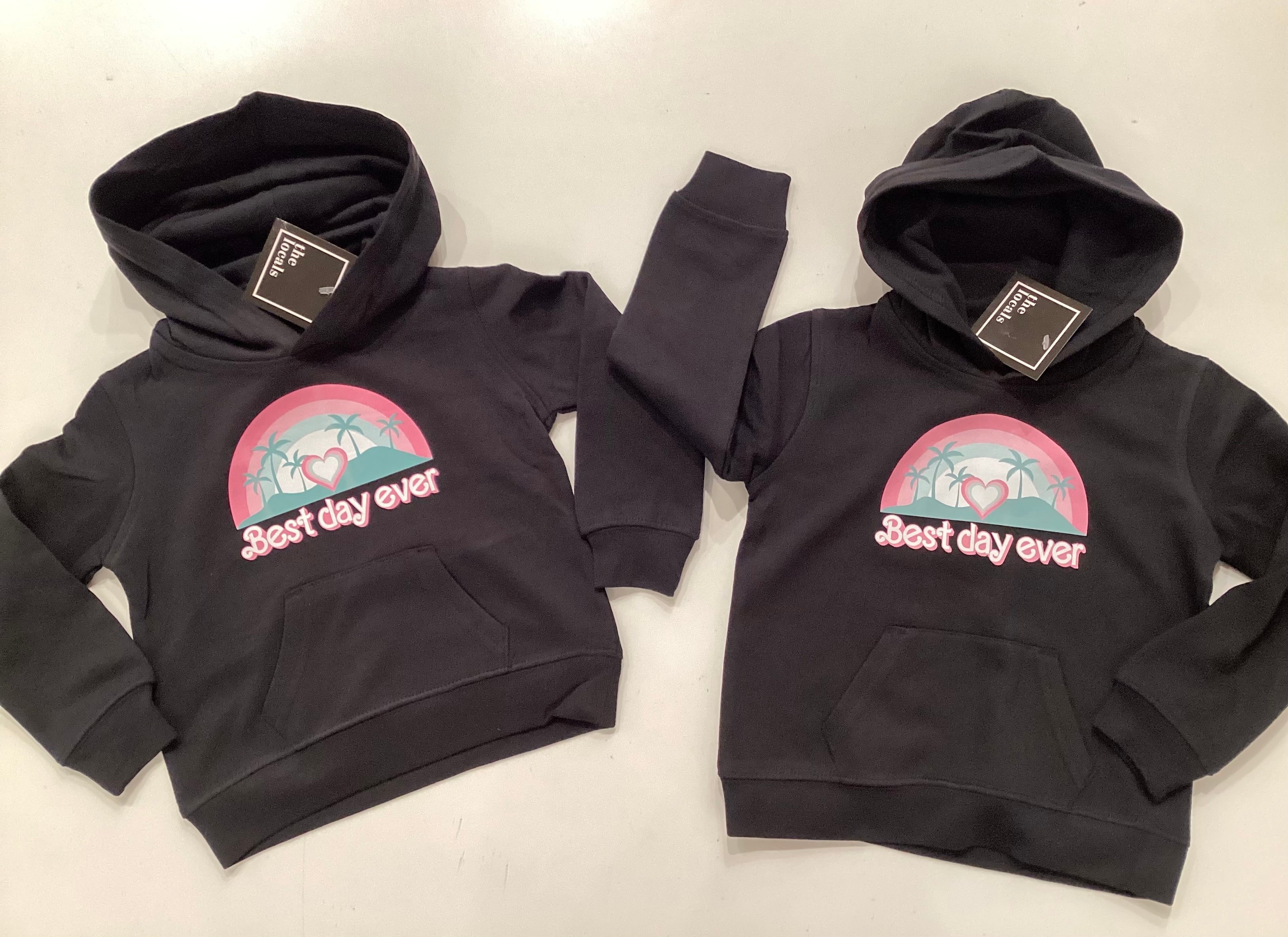 Best Day Ever Kids Hoodie