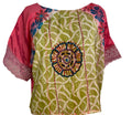 PRC6155 Avatar Pure Silk Boxy Top