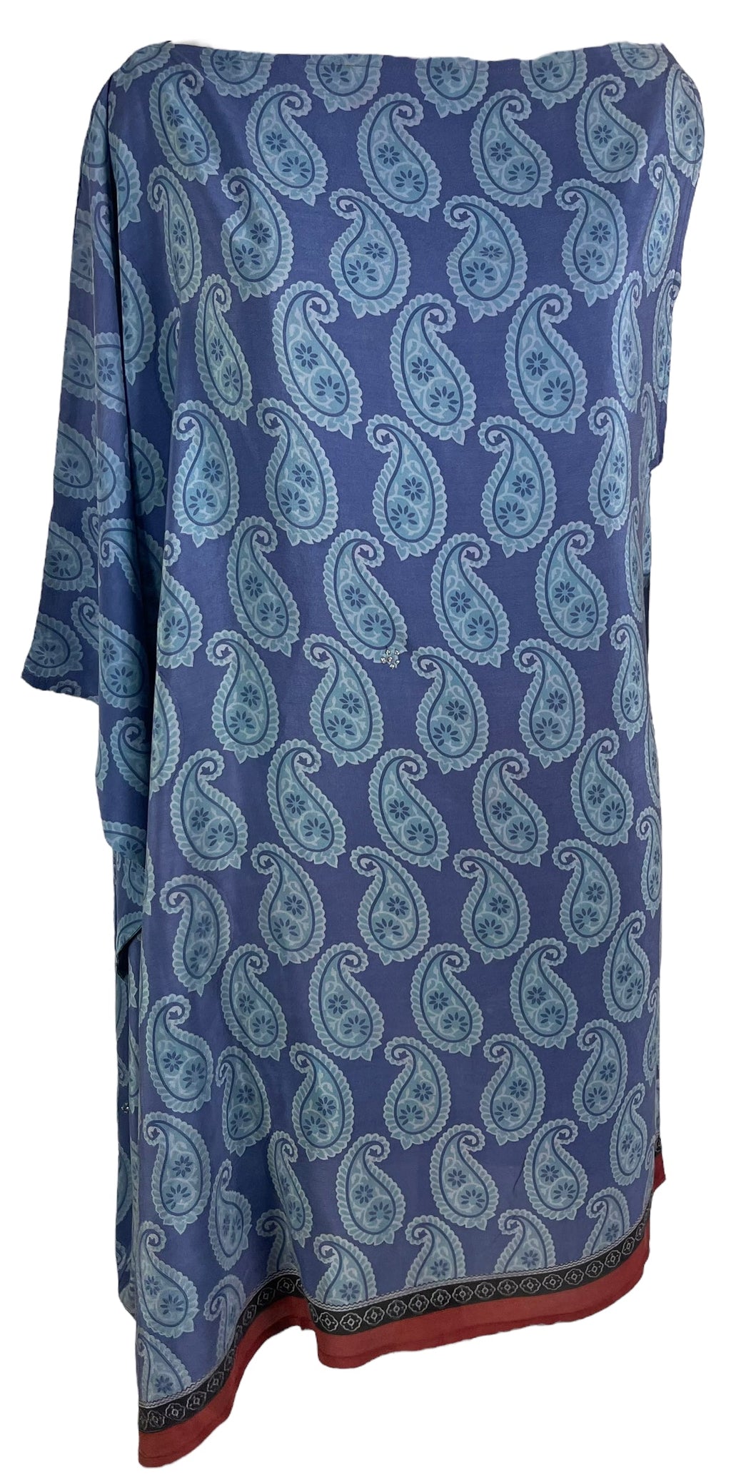 KERRI  PRC6570 Avatar Pure Silk One Shoulder Dress
