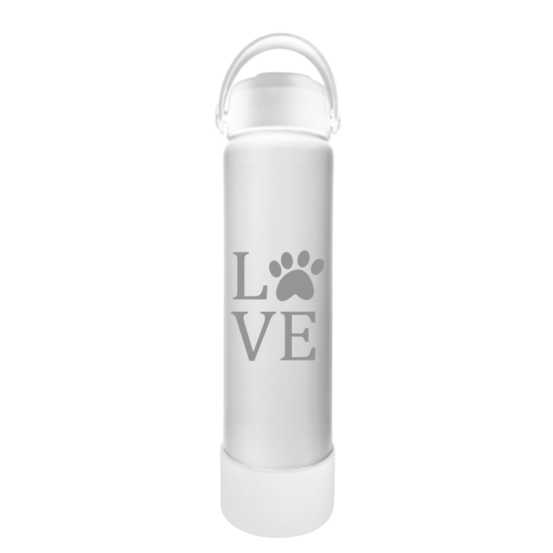 Bouteilles d'eau 25oz blanche