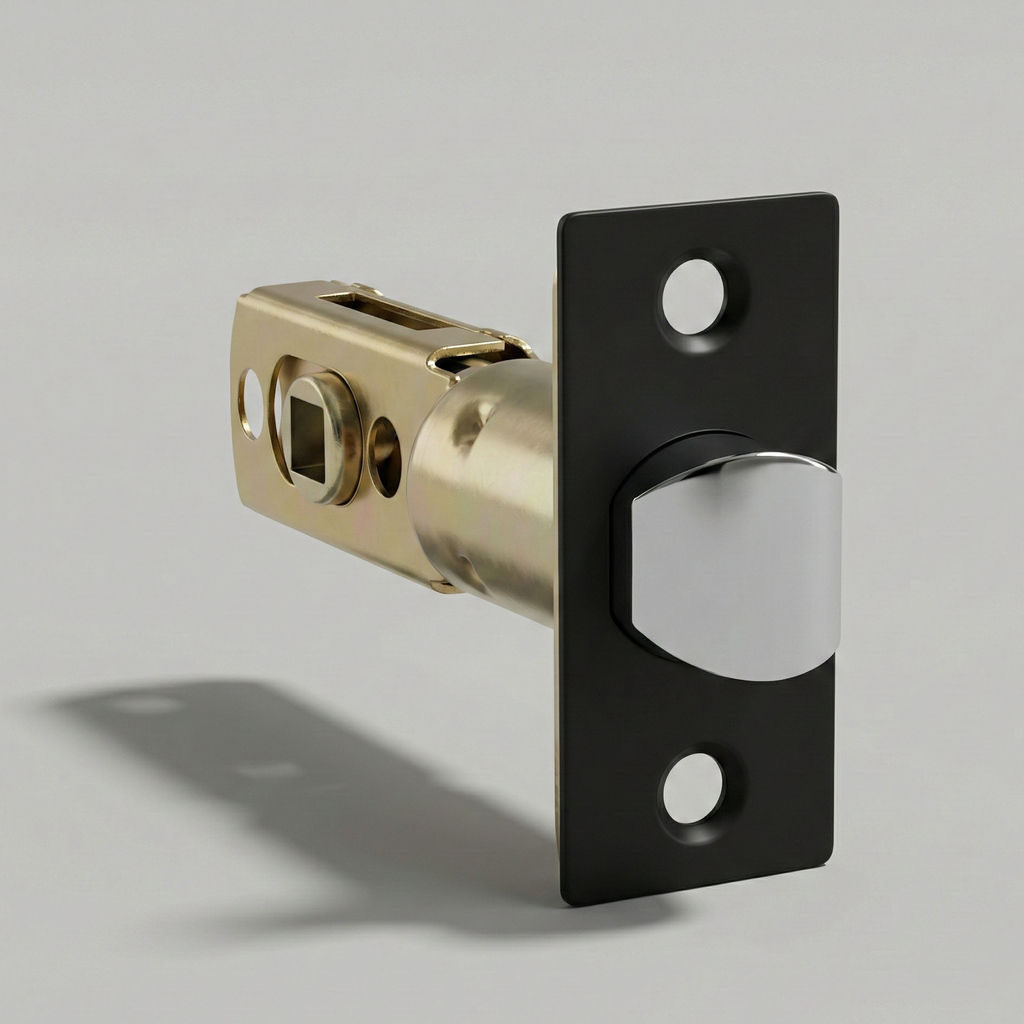 Modern Flat Bar Door Lever Handle | Matte Black & Brushed Nickel | Privacy, Passage, Keyed & Dummy Functions