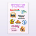 Sassy Bottle/Mug Stickers - Pack 4