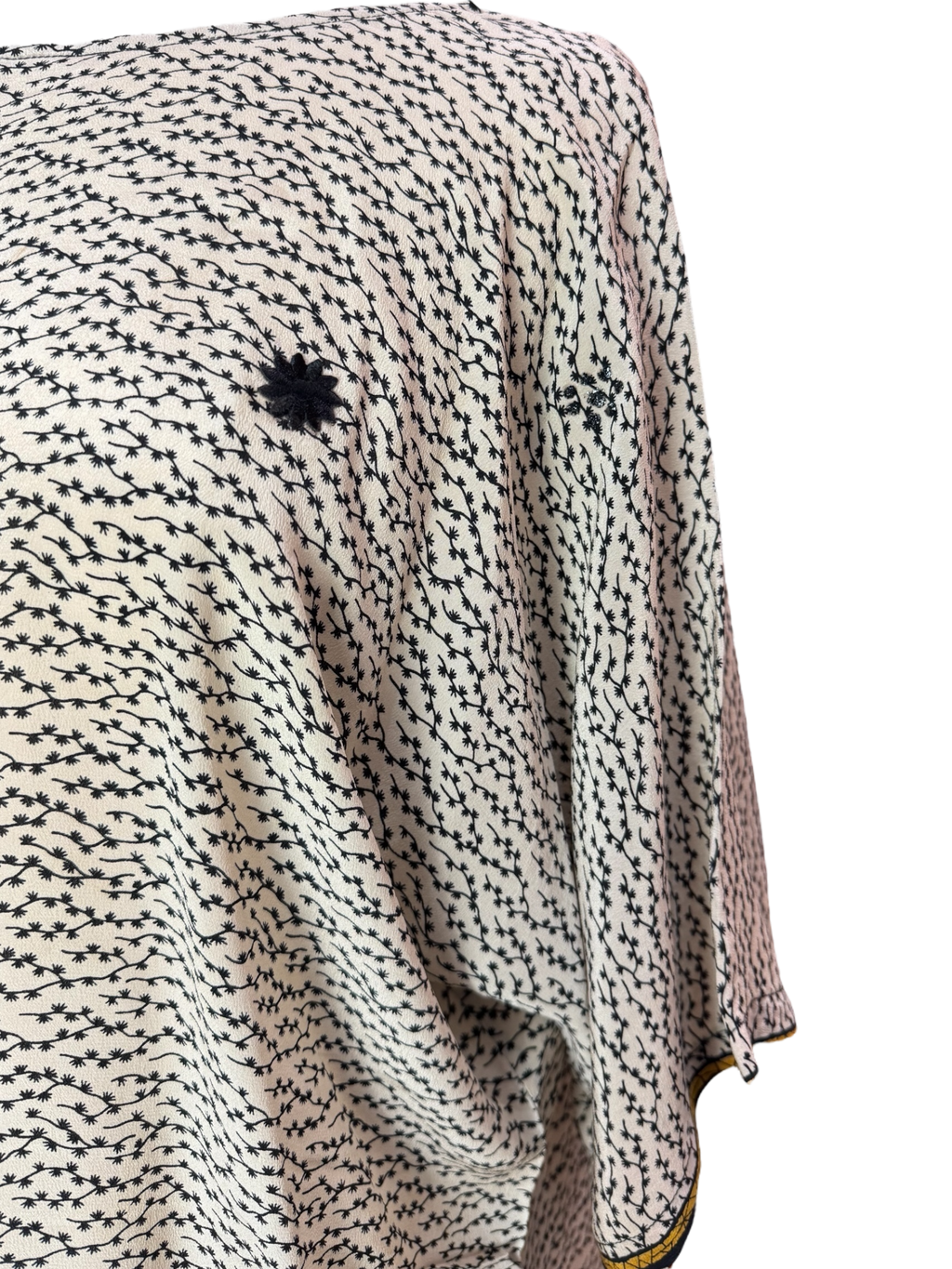 PRC6866 Avatar Pure Silk Side Slit Top