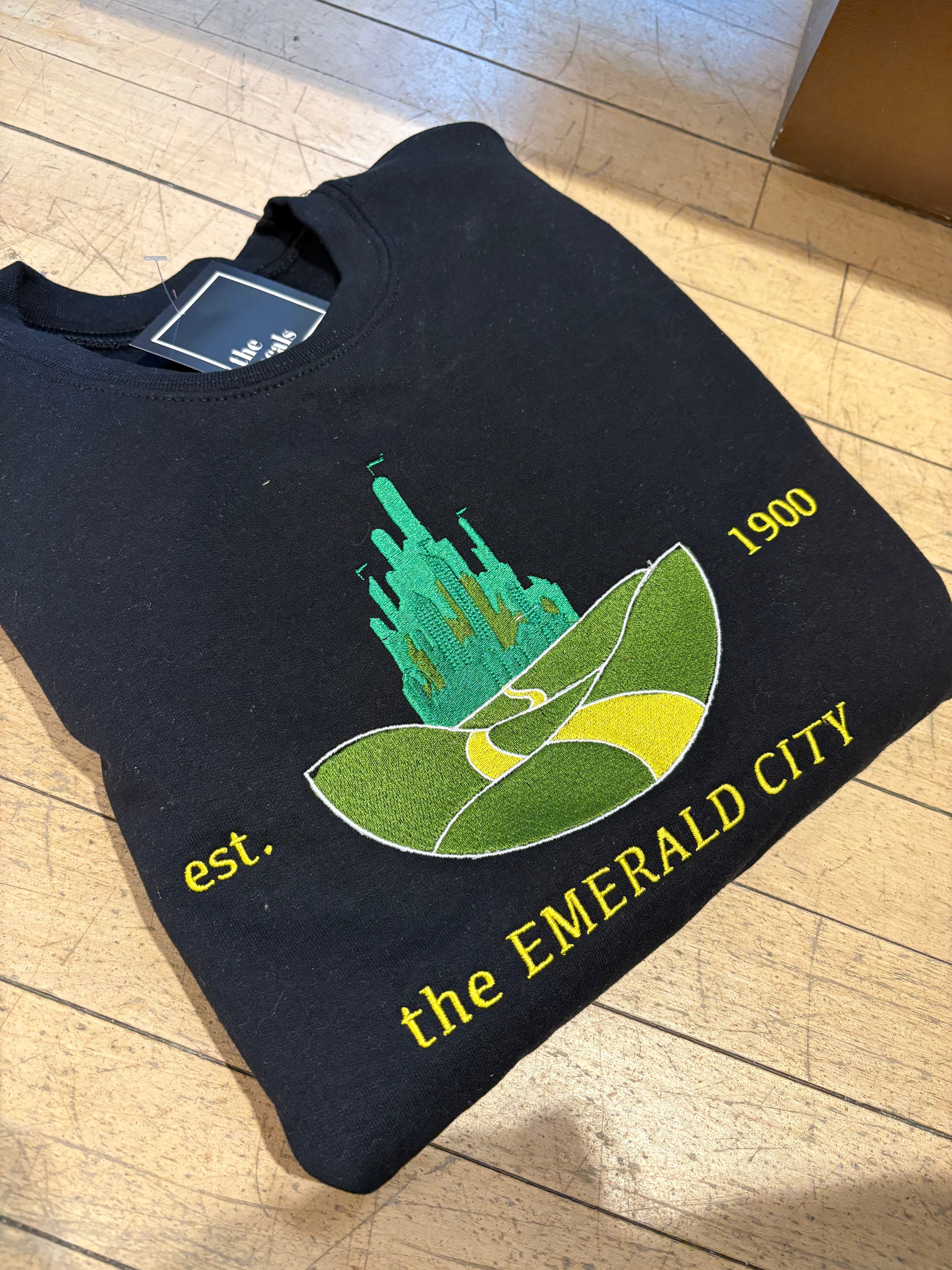 the EMERALD CITY crewneck sweater