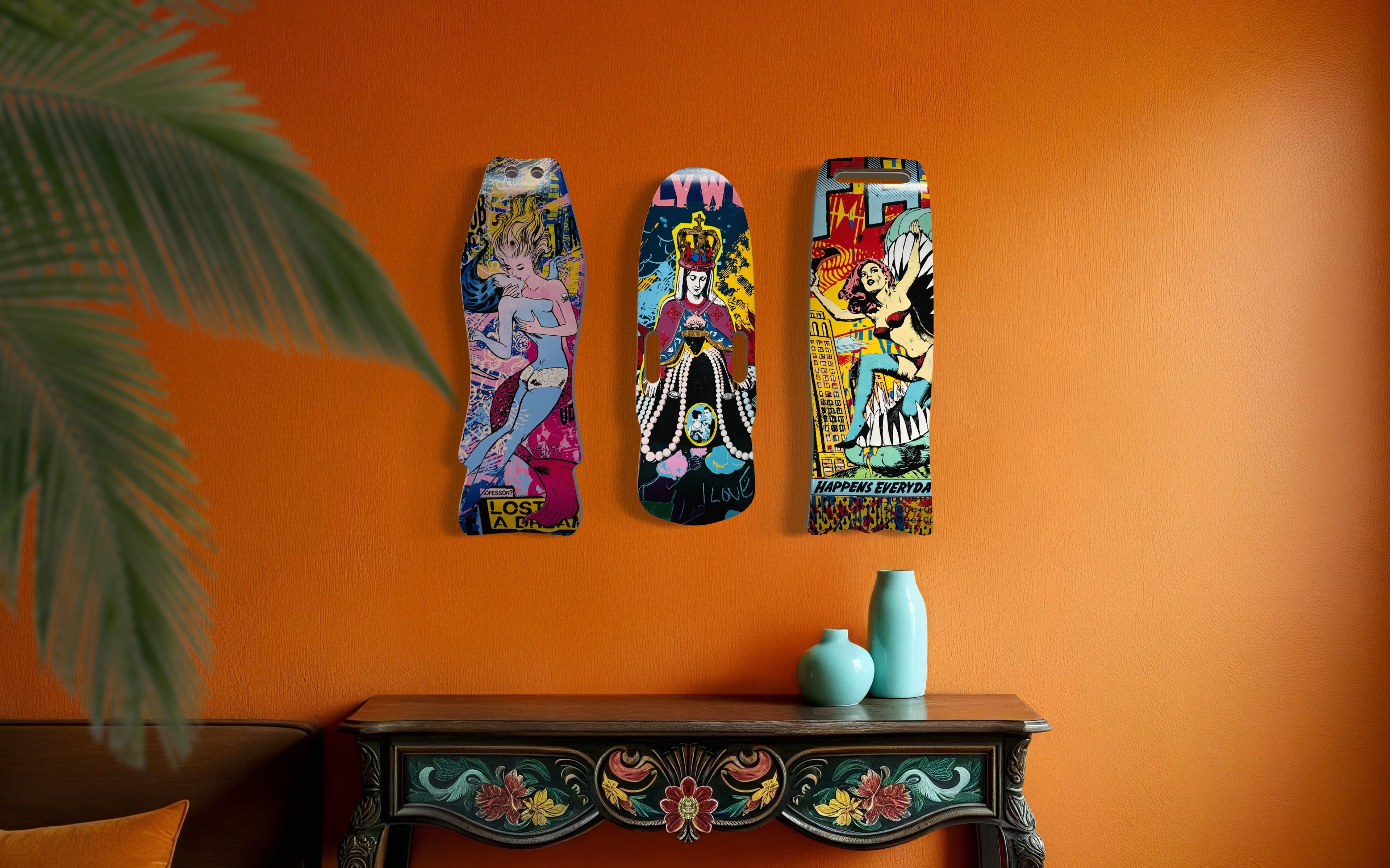 Skateboard Deck Wall Mount Hanger Display