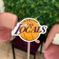 The Locals Basketball Sticker