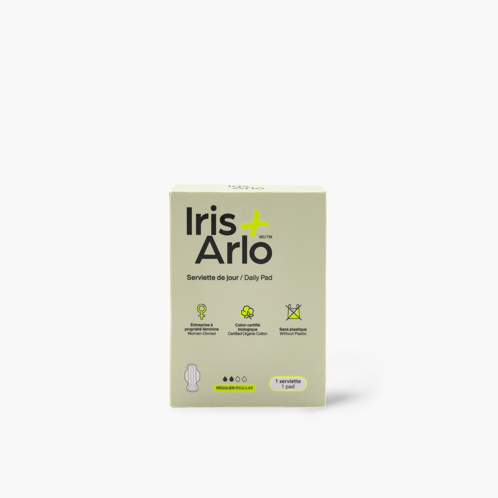 100% Organic Cotton Regular Pad Individual Box - Bulk (250)