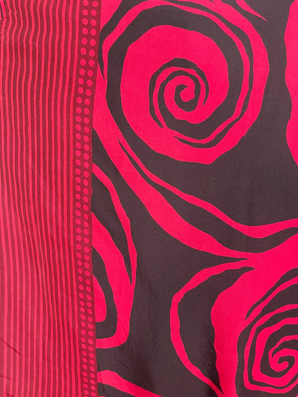 PRC6544 Avatar Pure Silk Self Pocket Tunic Dress