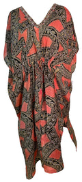 PRC6420 Avatar Pure Silk Maxi Kaftan