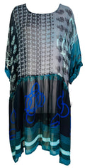PRG7430 Sheer Avatar Pure Silk Boxy Babydoll Dress
