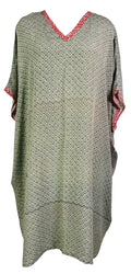 PRC7467 Avatar Pure Silk Midi Length Kaftan