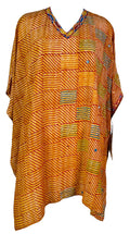 PRC7303 Avatar Pure Silk Short Kaftan Tunic with Slits