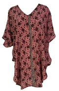 PRC6975 Avatar Pure Silk Waterfall Top