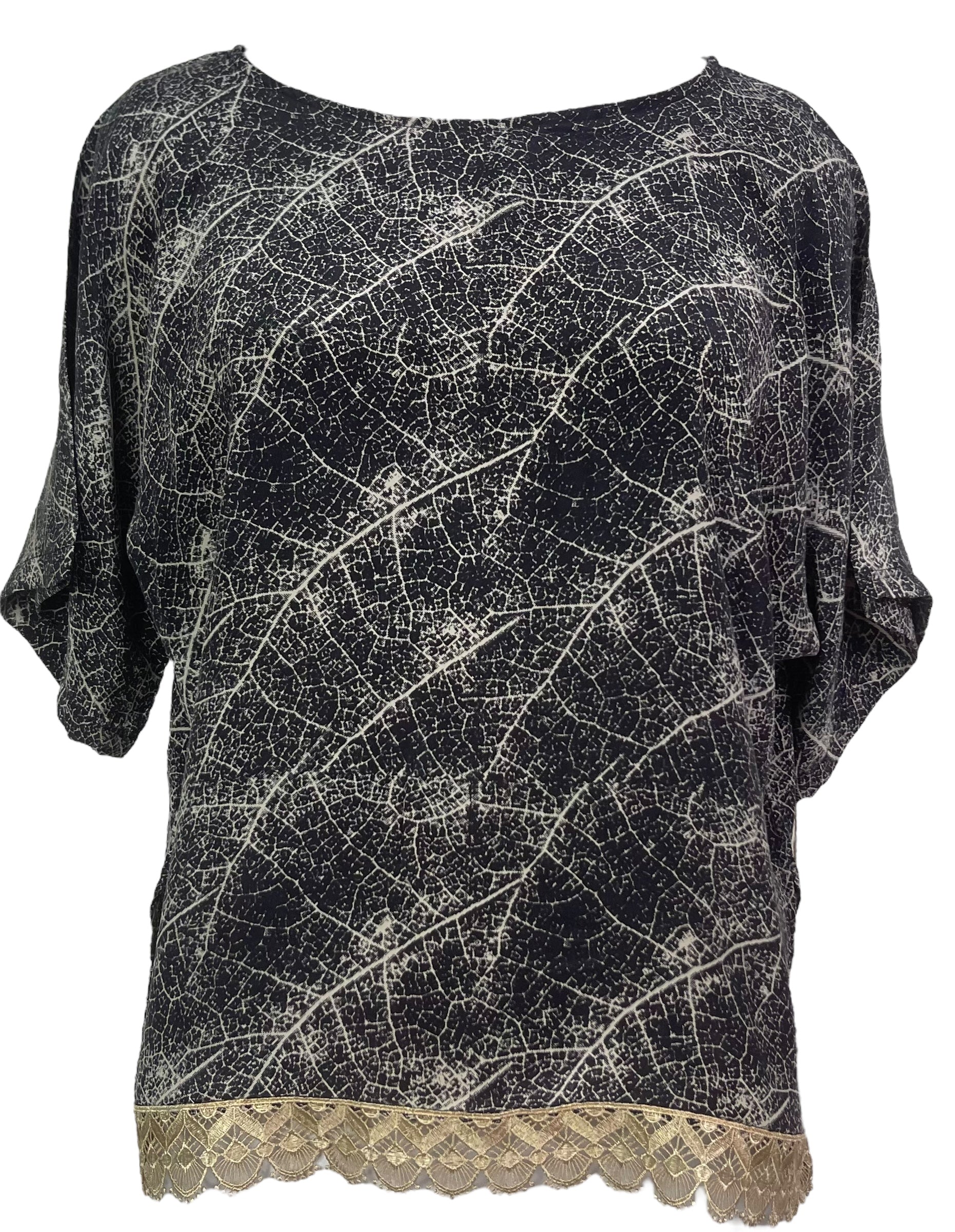 PREVIEW REVOLUTIONHER PRC7839 Nirvana Pure Silk Side Slit Top