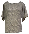 PRC6866 Avatar Pure Silk Side Slit Top