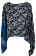 PRC7295 Avatar Pure Silk Kimono-Sleeved Top