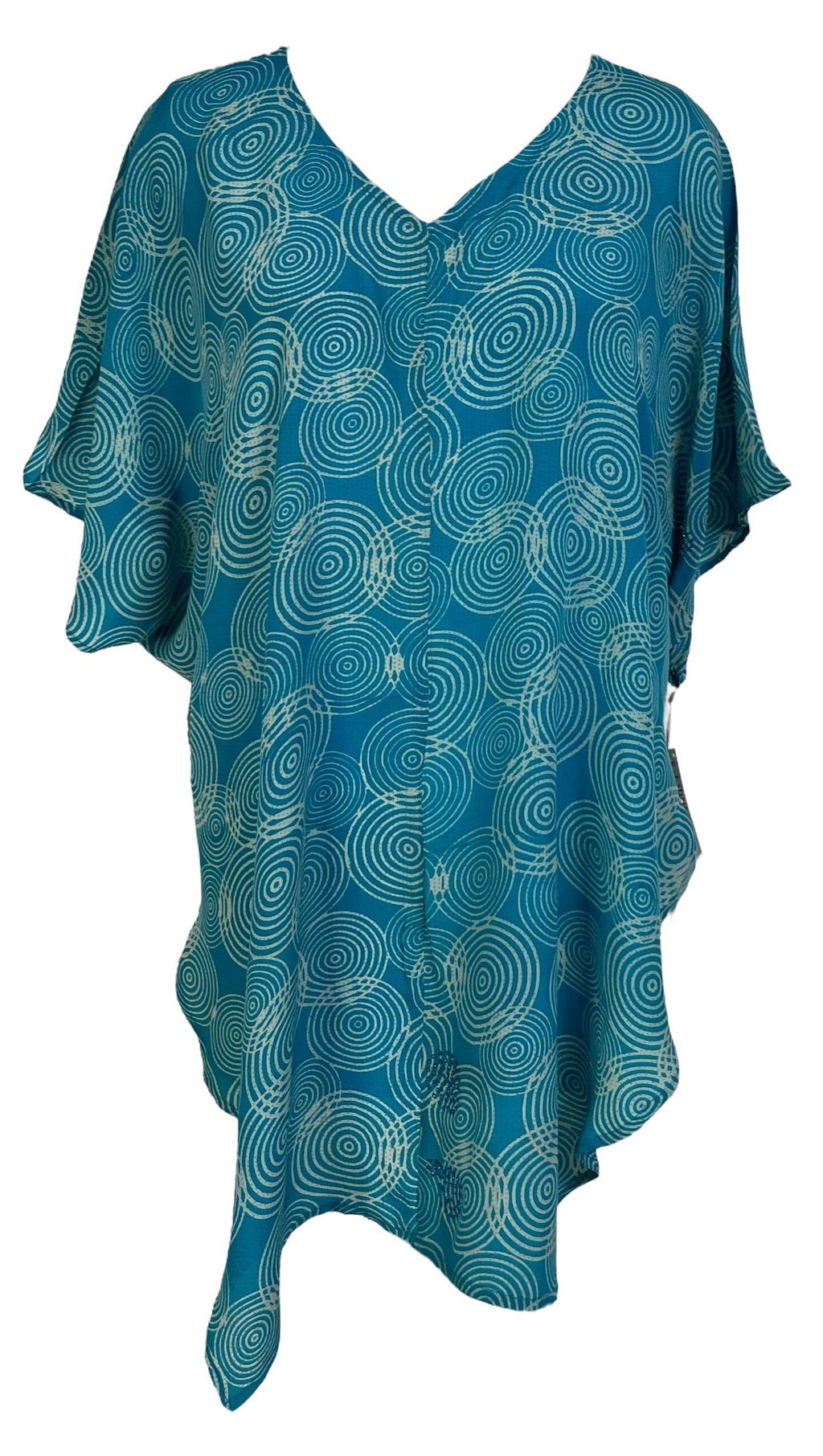 KERRI  PRC6998 Avatar Pure Silk Waterfall Top