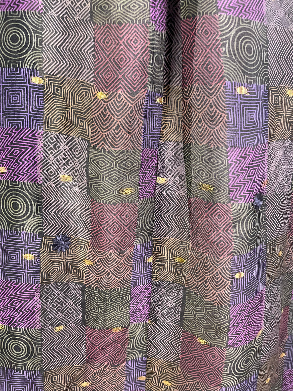 PRC6061 Avatar Pure Silk Self Pocket Tunic Dress