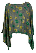 PRC6474 Avatar Pure Silk Capelet Poncho