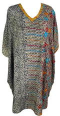 PRC6713 Avatar Pure Silk Midi Length Kaftan