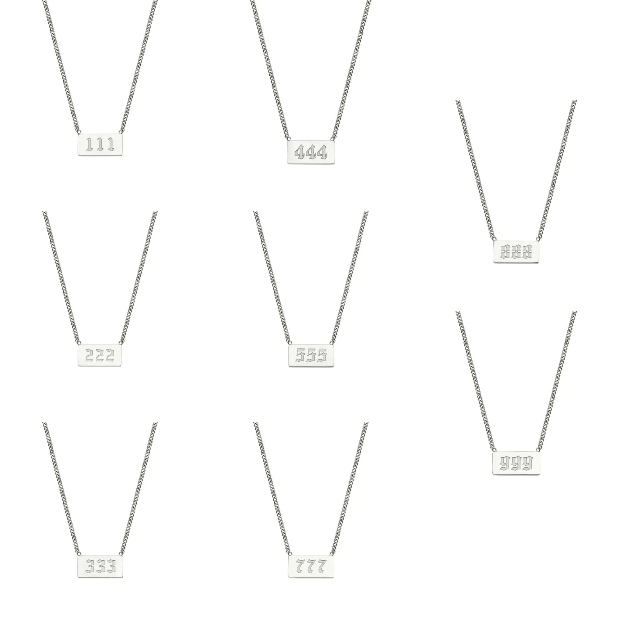 Angel Number Necklace