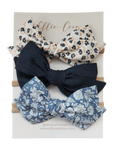 Blue Baby Headband Set