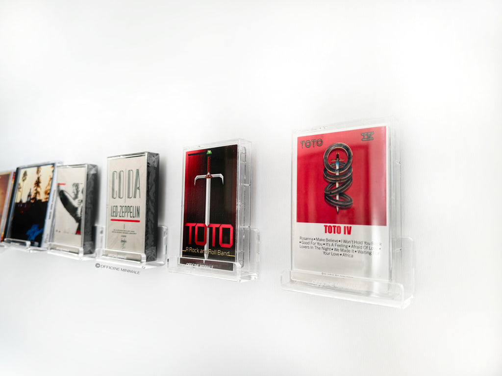 Cassette Tape & CD Wall Mount Display