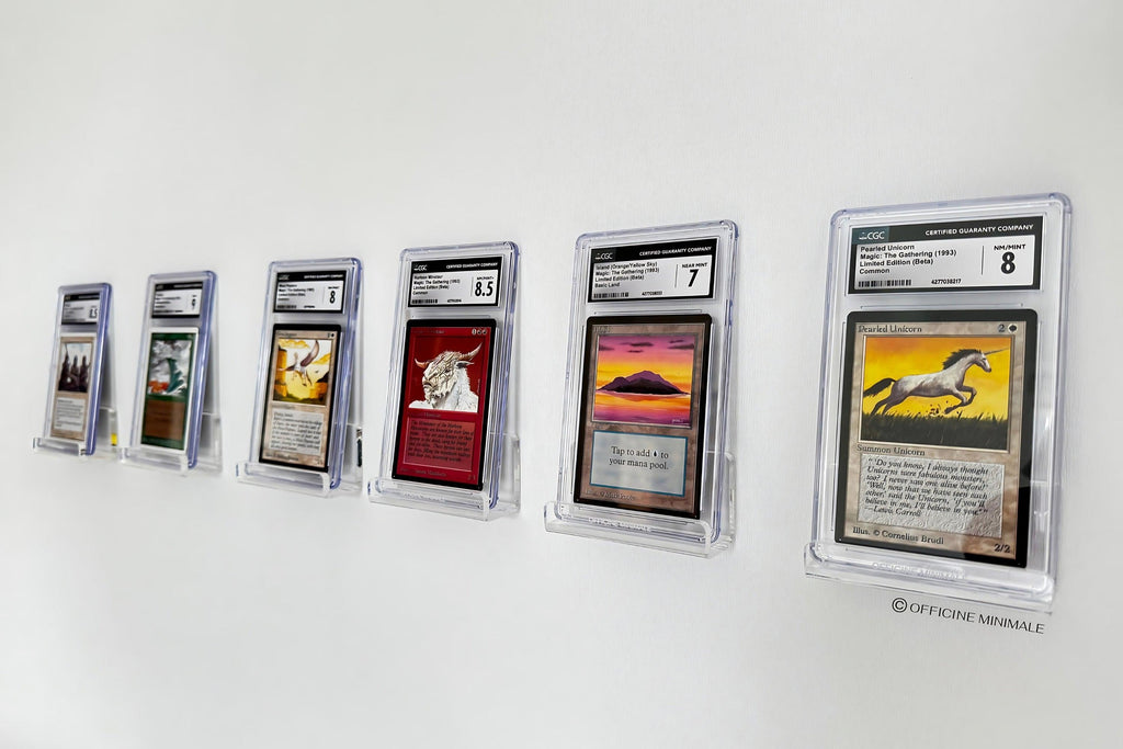 Graded Trading Card Wall Mount Display