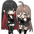Z7: Goth Girls Chibi Sticker