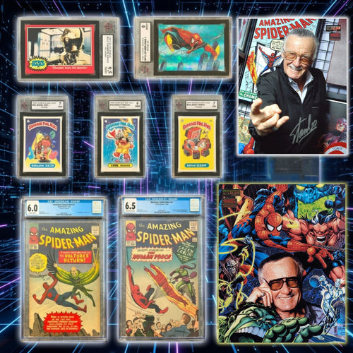 COLLECTOR’S CRATE MYSTERY BOX – COMIC BOOK SERIES 5 – LIMITED EDITION /20 SIGNED COMIC COLLECTIBLES & RARE AUTOGRAPHED MEMORABILIA