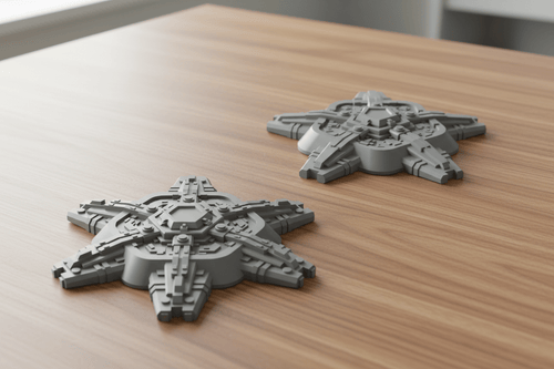 Cygnian Hive Incursion – 5-Ship Alien Bio Fleet