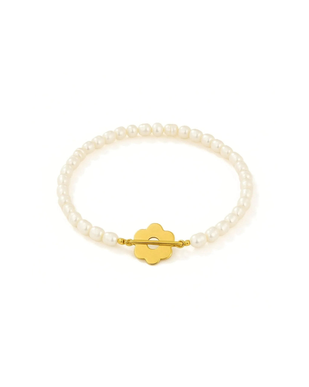 Daisy Pearl Bracelet