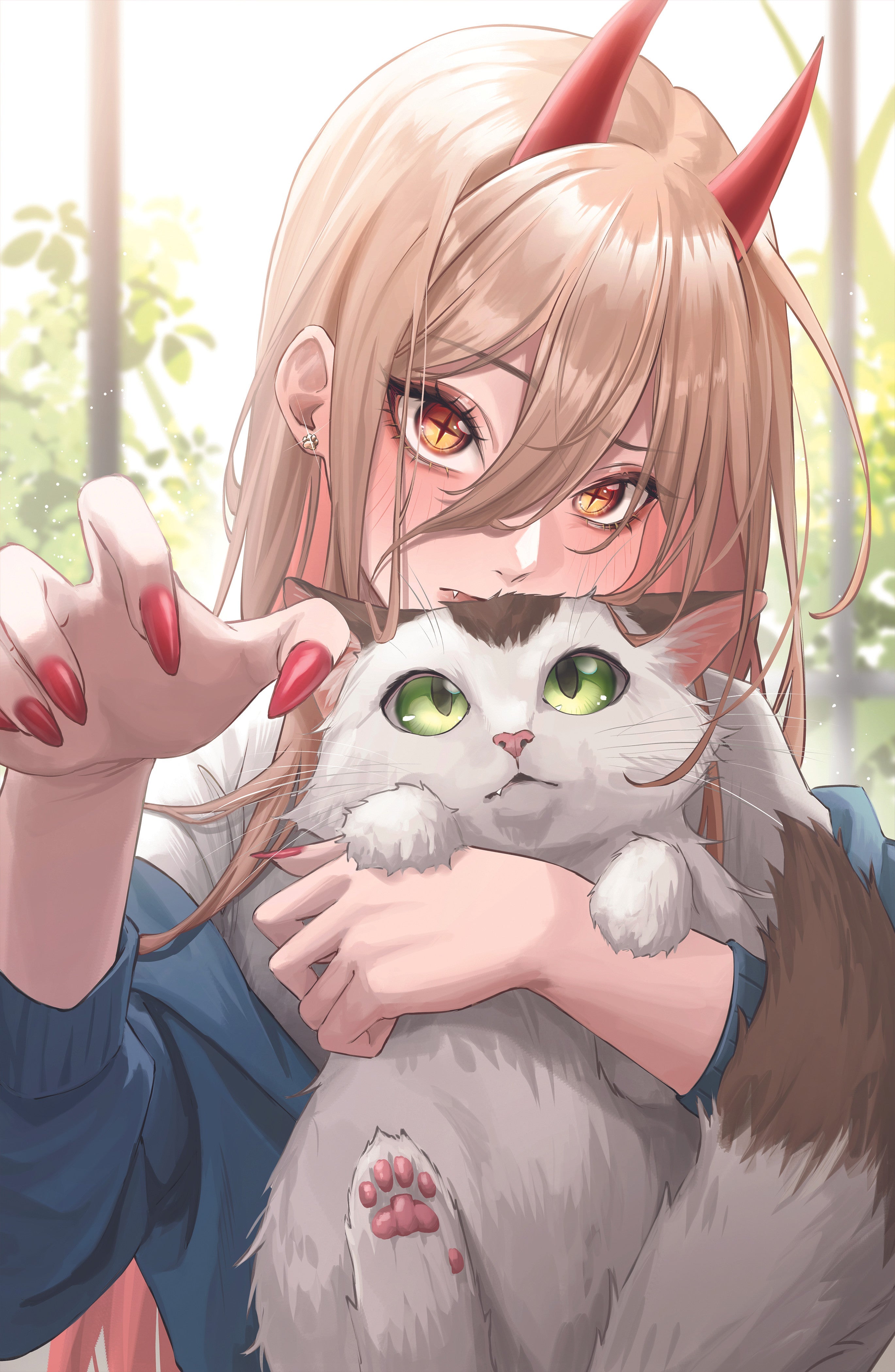 Power & Cat Print