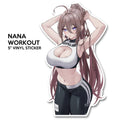 Z7: Nana Workout Sticker