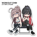 Z7:Zenith Spring Fit Chibi Sticker