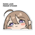 Nana Laze Peeker Chibi Sticker