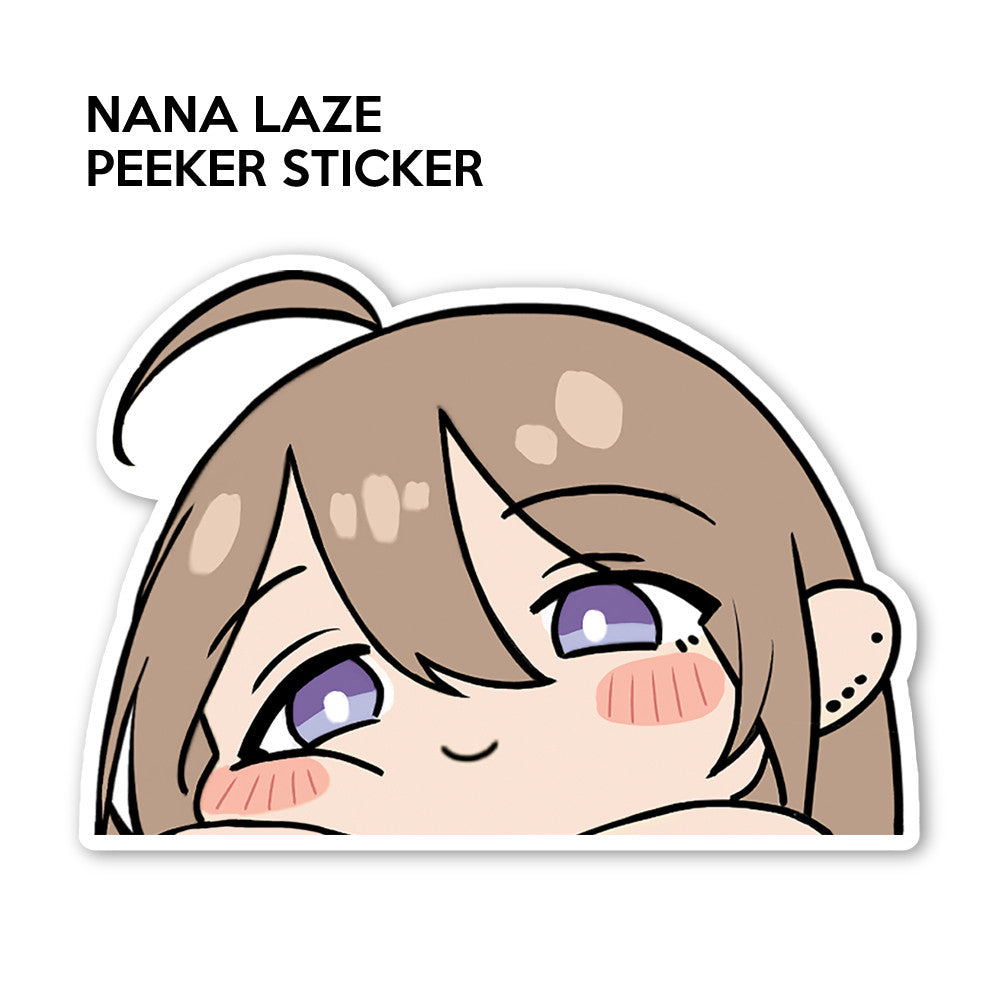 Nana Laze Peeker Chibi Sticker