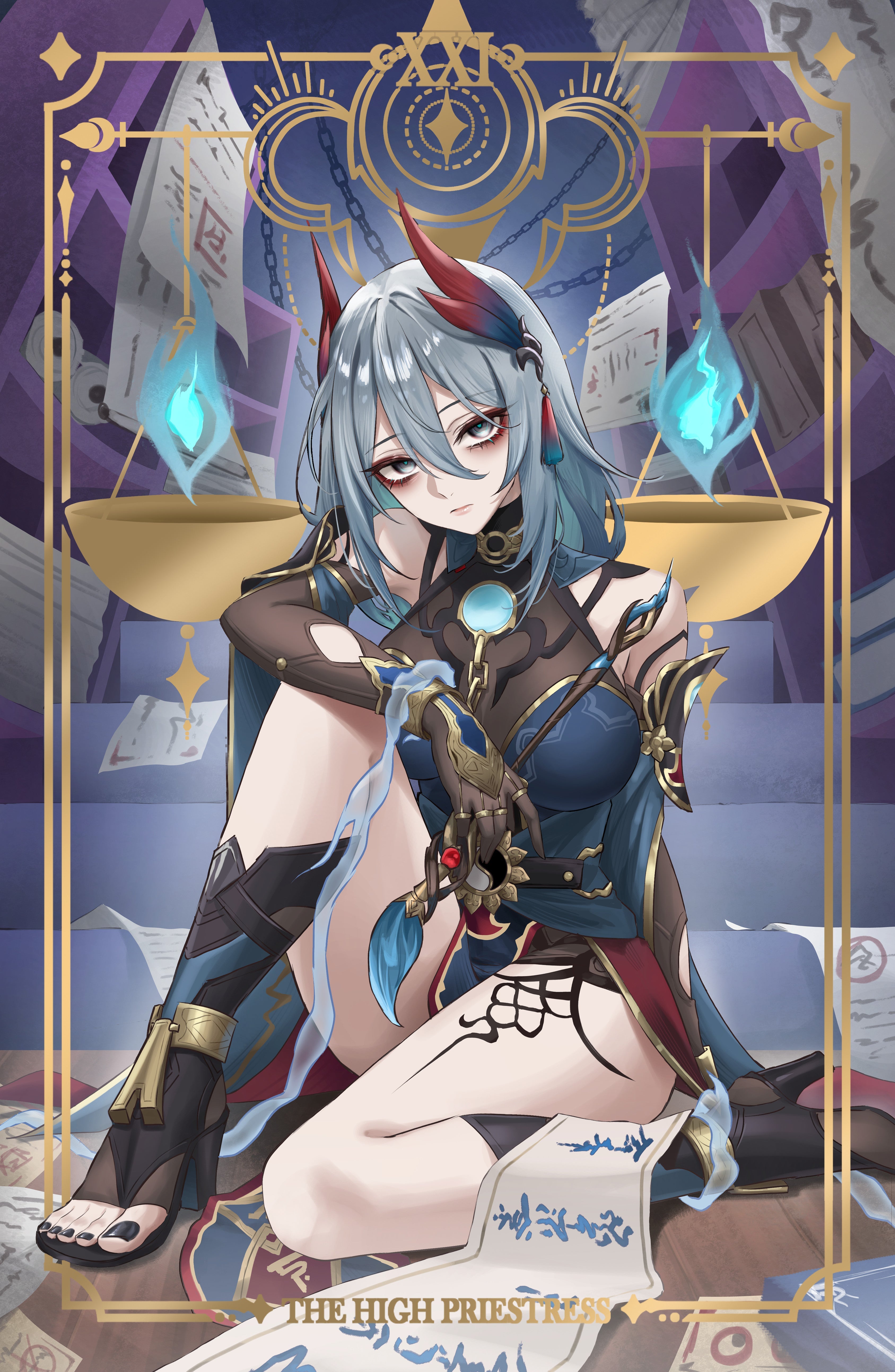 Hanya Foil Print