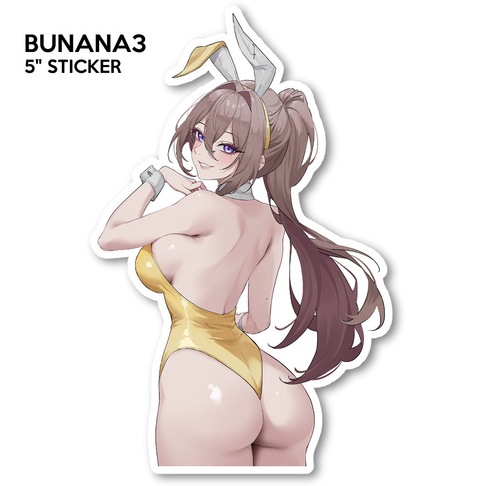 Z7: Nana Bunana Back Sticker