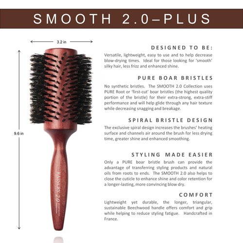 SMOOTH 2.0 PURE NATURAL BRISTLE BRUSH