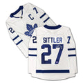 DARRYL SITTLER AUTOGRAPHED TORONTO MAPLE LEAFS WHITE JERSEY – SIGNED NHL HOCKEY MEMORABILIA COLLECTIBLE (SIZE L OR XL)
