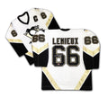 MARIO LEMIEUX AUTOGRAPHED PITTSBURGH PENGUINS WHITE JERSEY – SIGNED NHL HOCKEY COLLECTIBLE (SIZE L OR XL)